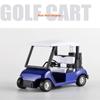 Pull-Back Golf Cart Model Simulation Golf Cart Vehicles Toy Miniature Golf Cart  Children Gift
