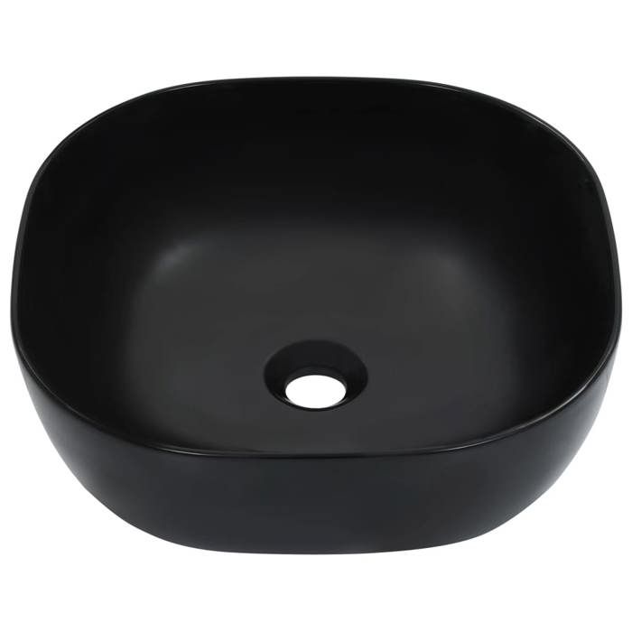 VidaXL Lavabo Lave-Mains Vasque à Poser Monter Salle de Bain Intérieur Salle d'Eau Cabine de Toilette Maison 42,5x42,5x14,5 143918