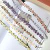 Women Romantic Vintage Embroidery Sweet Choker Chain Clavicle Chain Flower Necklace Jewelry