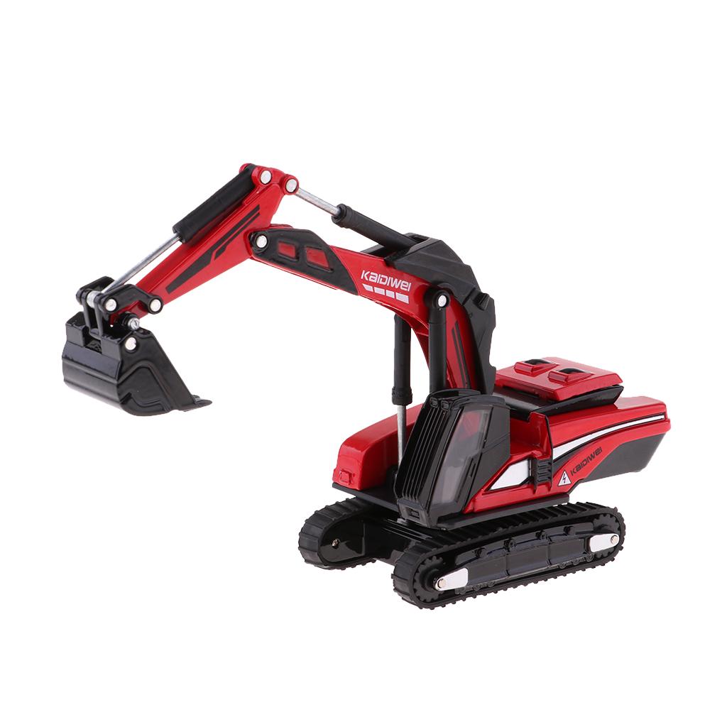 1/87 Scale Die-cast Mini Excavator Digger Engineering Car Model Toy Gifts 1/87 Scale Die-cast Mini Excavator Digger Engineering Car Model Toy Gifts