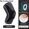 1Pair Knee Pads 360-Degree Knee Support Flexible Fabric Comfortable And Non-Slip For Running, Basketball, And Weightlifting