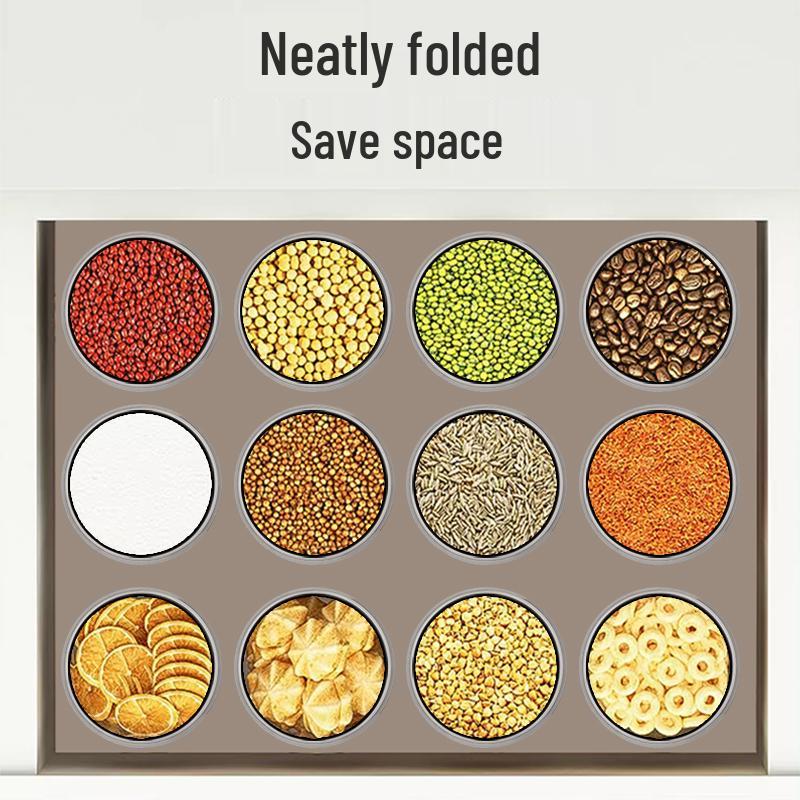 Food-Grade Plastic Storage Jar with Lid for Cereal, Grains, Coffee, & Tea
