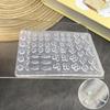 3D Silicone Flower Nail Carving Mold Butterfly Stamping Plate Nails Stencils Blossom Nail Template Thin And Washable