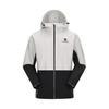 Camel (CAMEL) outdoor single-layer assault jacket for men and women, hard shell rainproof single flush travel jacket