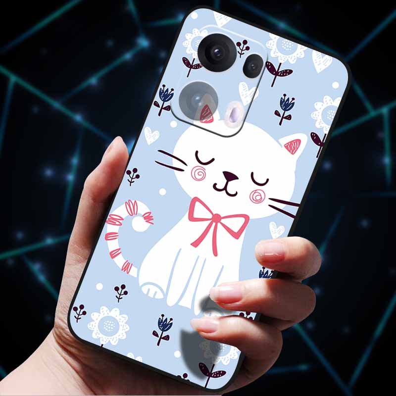3D Flowers Emboss Fundas For OPPO Reno 13 Reno13 Pro 13F 5G Case Soft Silicone Phone Case for OPPO Reno13 Pro Back Cover Coque