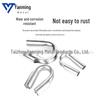304 Stainless Steel Smooth Eyelet Thimble for Wire Rope Protection