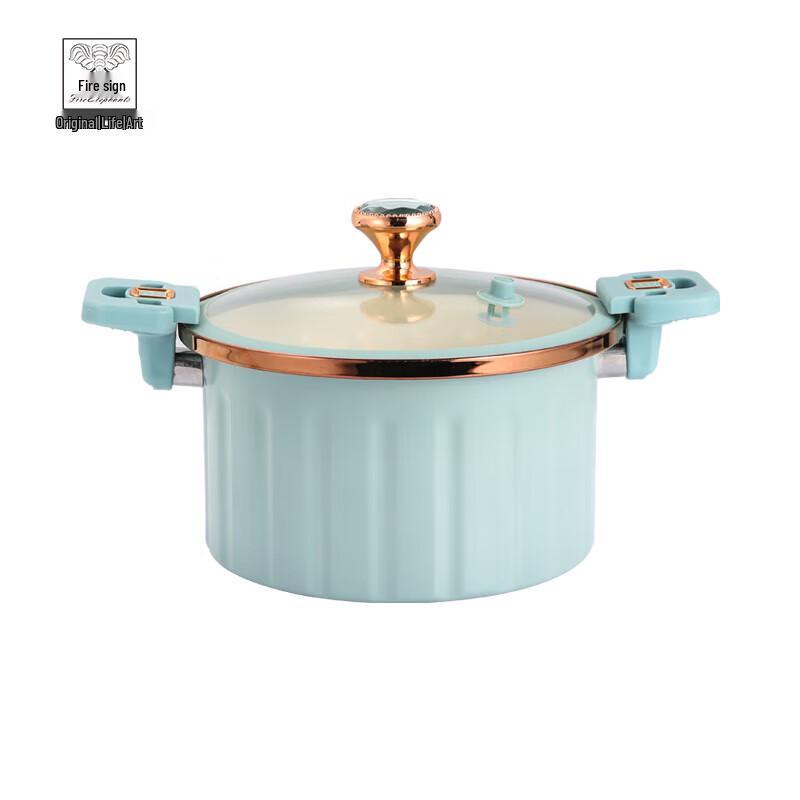 Huoxiang Roman Holiday Non-Stick Micro-Pressure Soup Pot