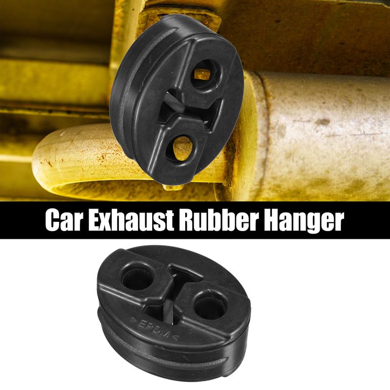 UXCELL 13mm 2 Holes Muffler Exhaust Hanger Bushing Rubber Mount Bracket Car Insulator Tail Pipe Hangers Bushings Kit Support