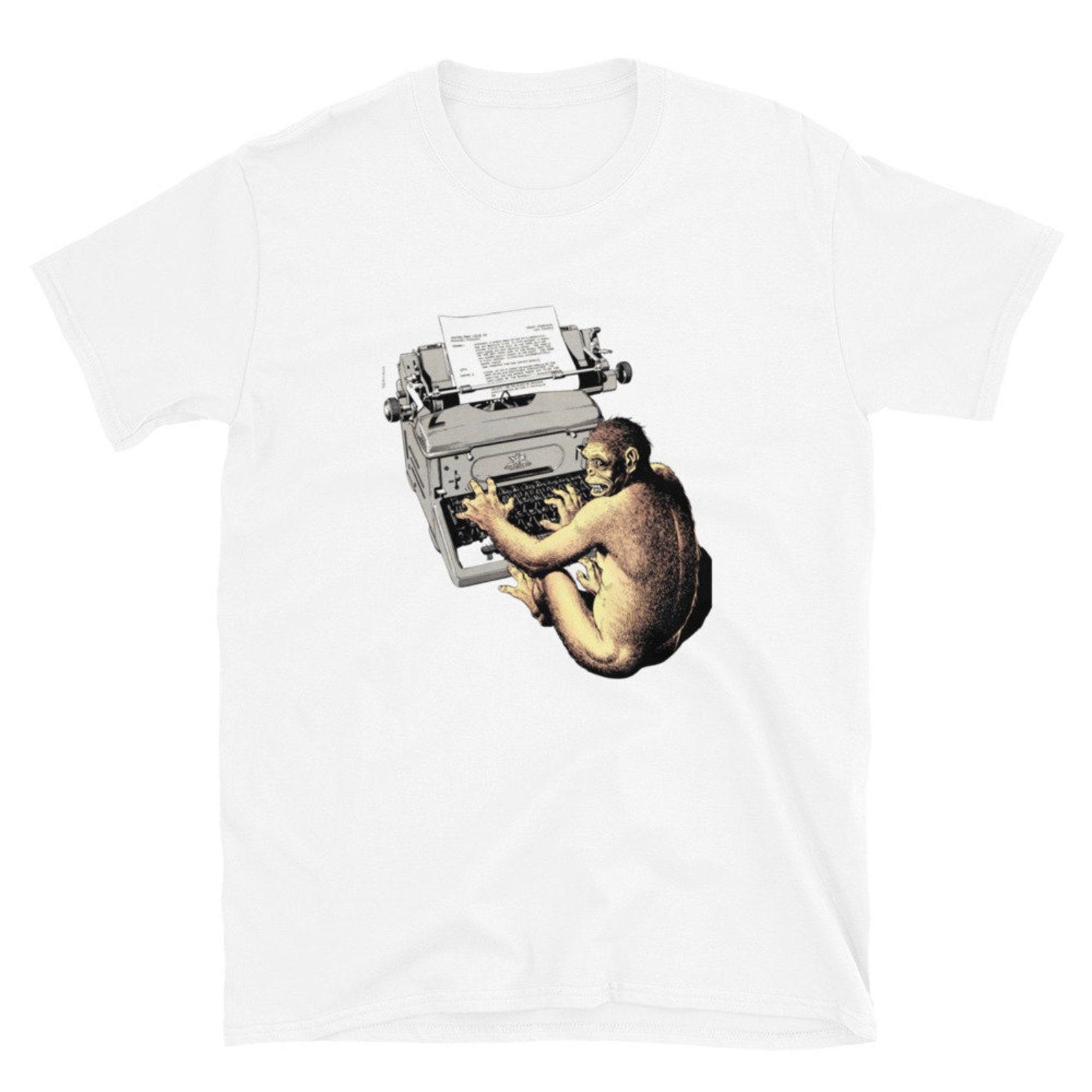 animal man typewriter monkey brian bolland T-Shirt M