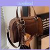 Retro Fashion Bowling Bag For Women With Pu Material And Large Capacity For Daily Use