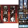 Christmas Window Decals Pvc Snowflake Reindeer Decor For Holiday Festivities