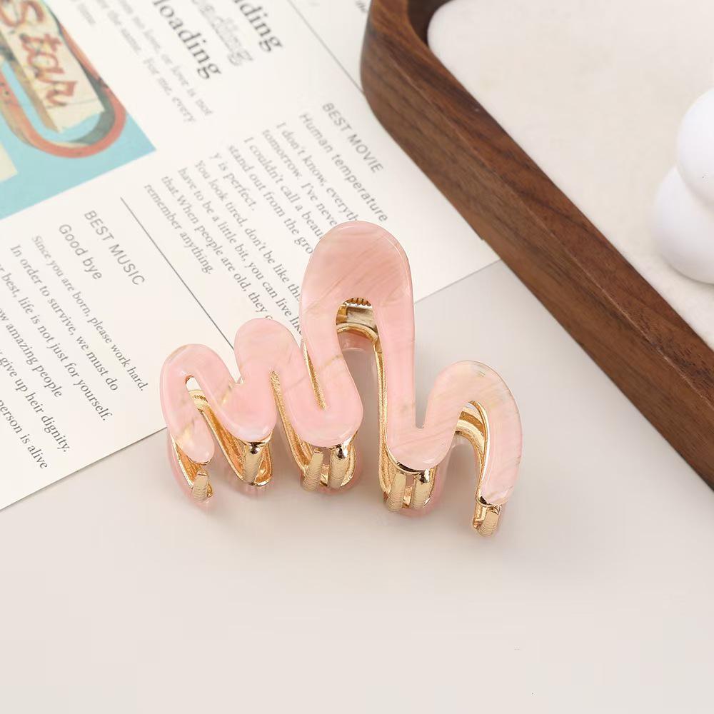 Korean Wave Acetate High Ponytail Claw Hair Clip - 2025 Fashion Shark Clip