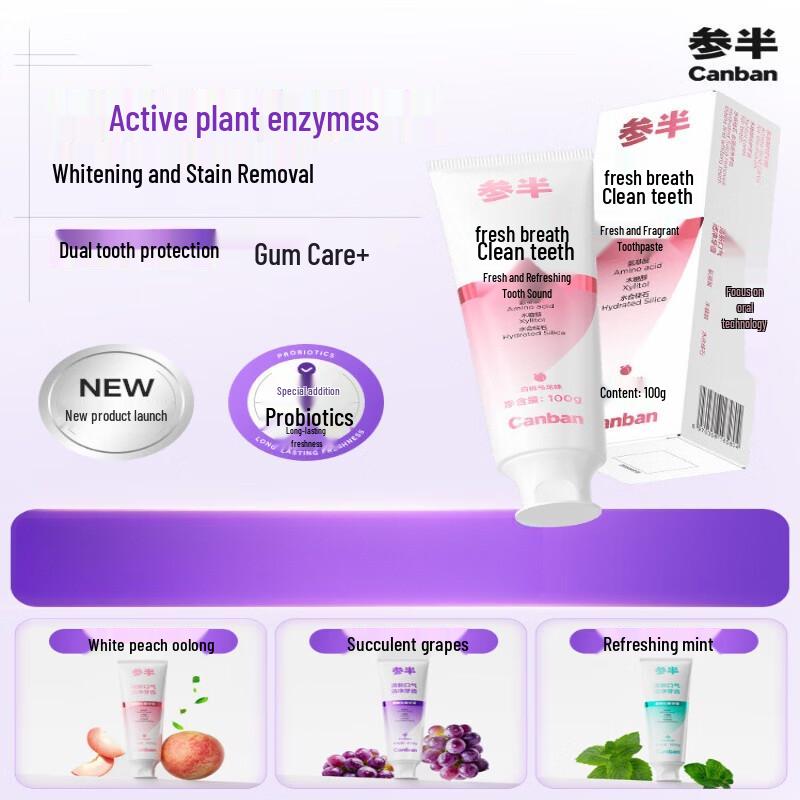 Canban Enzyme Whitening Toothpaste