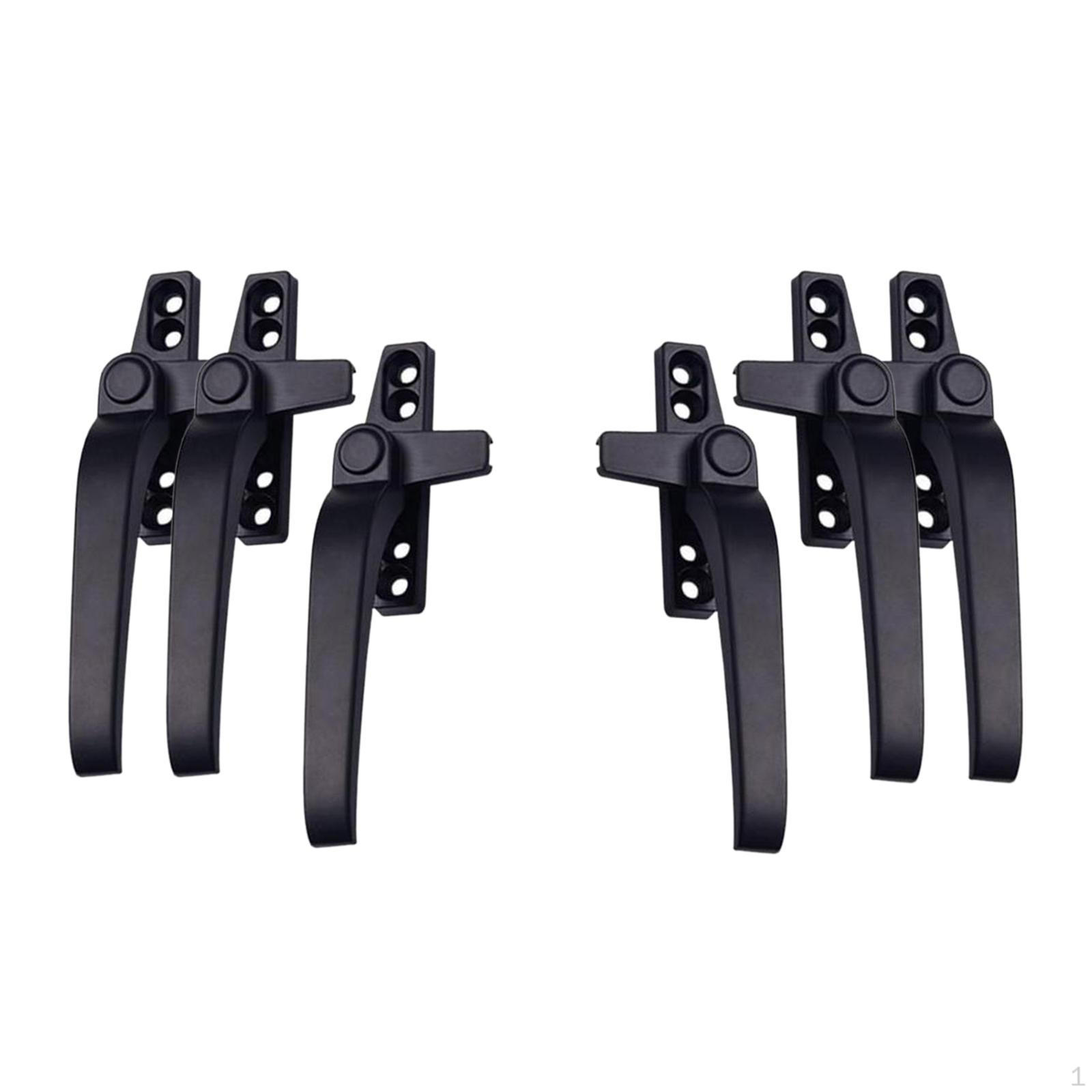 

6 шт. оконных ручек с ключом, рычаг, створка, двойное остекление, переключатель, замена, правая, левая рука