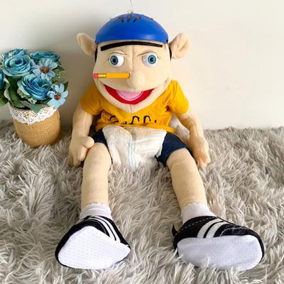 Jeffy Hand Puppet Toy with Removable Tops Shoes Adventure Game Figure