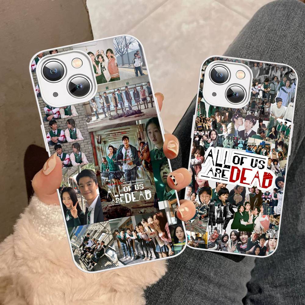 Horror TV All Of Us Are Dead Tempered Glass For Iphone 14 13 12 11 Pro Mini XS MAX 14Plus X XS XR Fundas