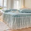 New Lace Jacquard Bed Skirt French 1.8M Mattress Cover Single Princess Style Lace Bedspread Thin Summer Dirt-Proof Cover