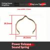 1Pcs Stainless Steel Sound Spring Release Click Hloder Lure Fishing Reel Parts Sound Click Holder For Bearking Fishing Reel