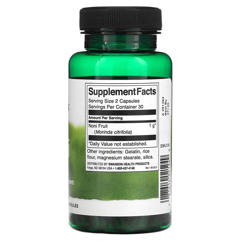 Noni, 500Mg, 60 Capsules