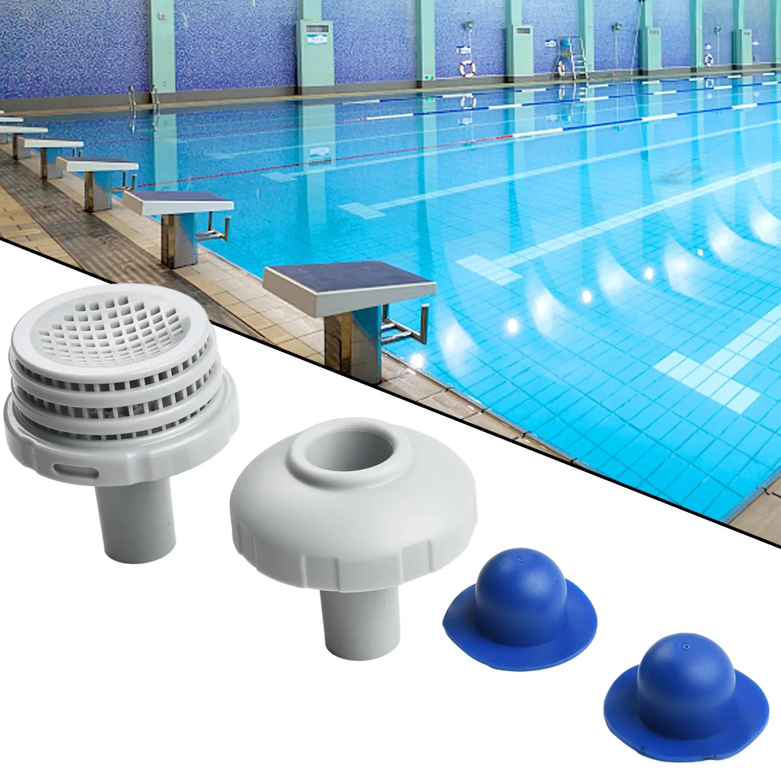 

High Quality Nozzle Strainer Connector Strainer Grid Strainer Hole Plugs Valve Plug Connector Kit Pool Inlet Jet For INTEX чёрный