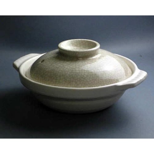 Ginpo Kannyu No. 10 Earthenware Pot for 4-5 People [Banko Ware]