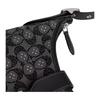 Coach Hamptons 26 Borsa a Spalla in Pelle con Logo Media Donna Nera