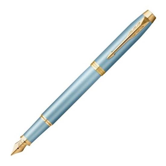 PARKER Fountain Pen IM Writing Rituals Turquoise Green GT Fine Point Gift Box Included High Quality Official Import