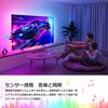 Lepro LED Strip RGBIC Rainbow MagicColor Flowing Music Voice Color Ambient Remote 150 Christmas Game 5m Light, Tape, Addressable, Sensor, Sync,