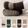 Unisex Baby Non-Slip Mid-Calf Walking Socks - Soft Sole, Cold Insulation, for Spring and Autumn