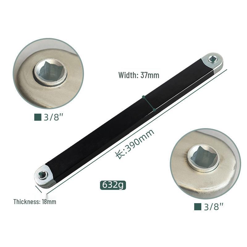 Yunbei 2-in-1 Ratchet Extension Wrench Set for Tight Spaces