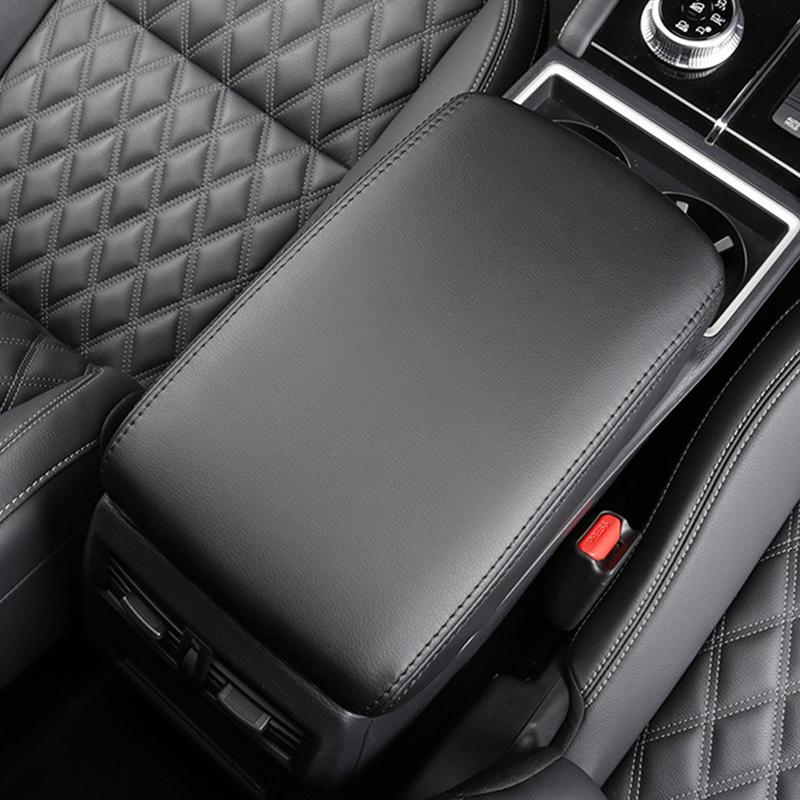 Car Accessories for Mitsubishi Outlander   2024 2025 Central Armrest Box Console Cover Leather Armrest Box Pad 1pcs
