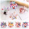 Colorful Ugly Doll Shark Clip Acrylic Cartoon Hair Clips Creative Clown Hair Claw  Female/Girls