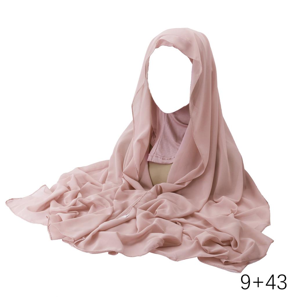 

Elegant Silk Cotton Headscarf And Cap Set For Women And Multiseason Use RosePink