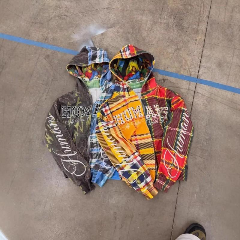 American Punk Zip Hoodie Unisex Loose Streetwear 3D Print Casual Sweatshirt