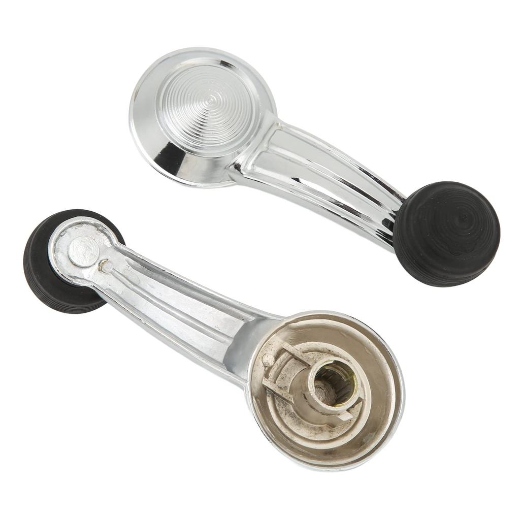 Door Window Crank Handle Metal Chrome 2pcs Car Accessories for Cimarron Eldorado