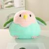 New High Quality Parrot Ball Animasl Throw Pillow Super Soft Dolls Candy Color Toys Girls Birthday Christmas Gifts Back Cushion