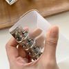 M5 A7 Loose Leaf Side Insert Board Pad Partition Handmade Clip Secondary Ring Inner Page Storage Clip Binder Clip DIY Partition