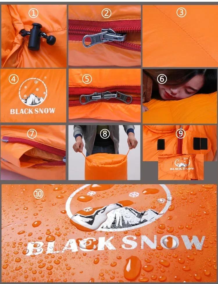 Winter Ultralight Sleeping Bag Pole Goose Down Trekking Tourism And Camping Pack Outdoor Mountaineering Supplies Base Equipment