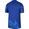 Nike Chelsea Club 2024/25 Season Home Lightweight Quick-Dry Cool Short Sleeve Football Shirt Men tops Impact-Blue Team-Orange White FN8760-496