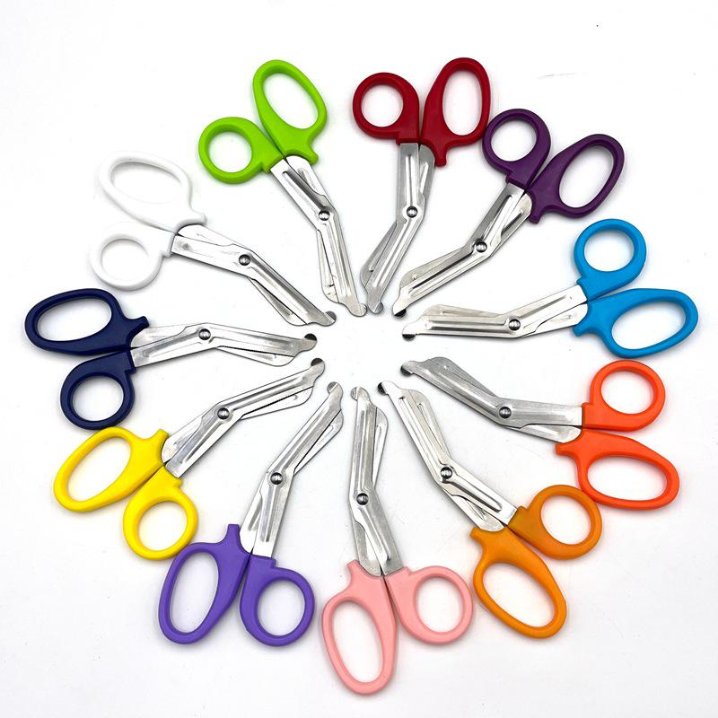 Multi-functional Scissors for Gauze, Bandages, Muscle Tape, and First Aid