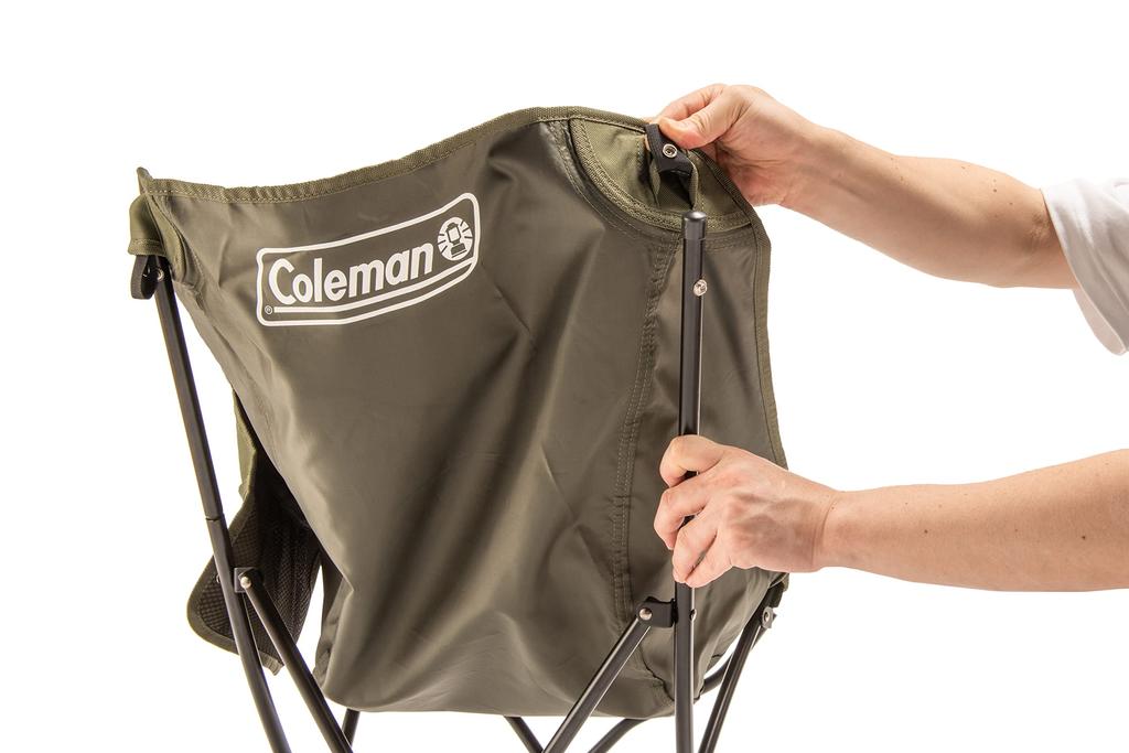 COLEMAN Chair Healing Chair Next Folding Compact Storage Polyester Olive