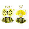 Bee Antenna Headband Skirt Kids Costume for Performance