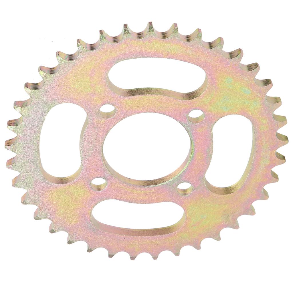 428 Model 37 Teeth Chain Wheel Steel Crankset Replacement 4 Hole for Electric Tricycle Kart