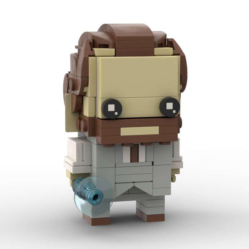 Building Blocks MOC Harry Square Head Boy DIY Assembled Toys Educational Children's Set Model Ornaments