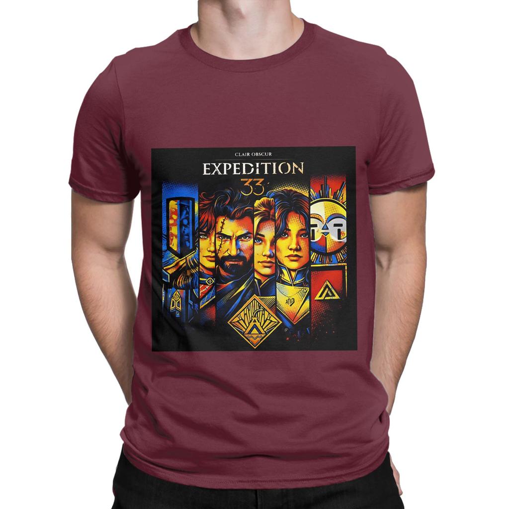 E33 Clair Obscur Expedition 33 Funny 100 Cotton TShirt Clair Obscur Expedition 33 Tees Tops For Unisex