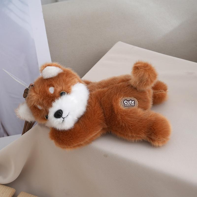 Plush Dog Toy Keychain With Pp Cotton Filling For Children And Gift Recipients