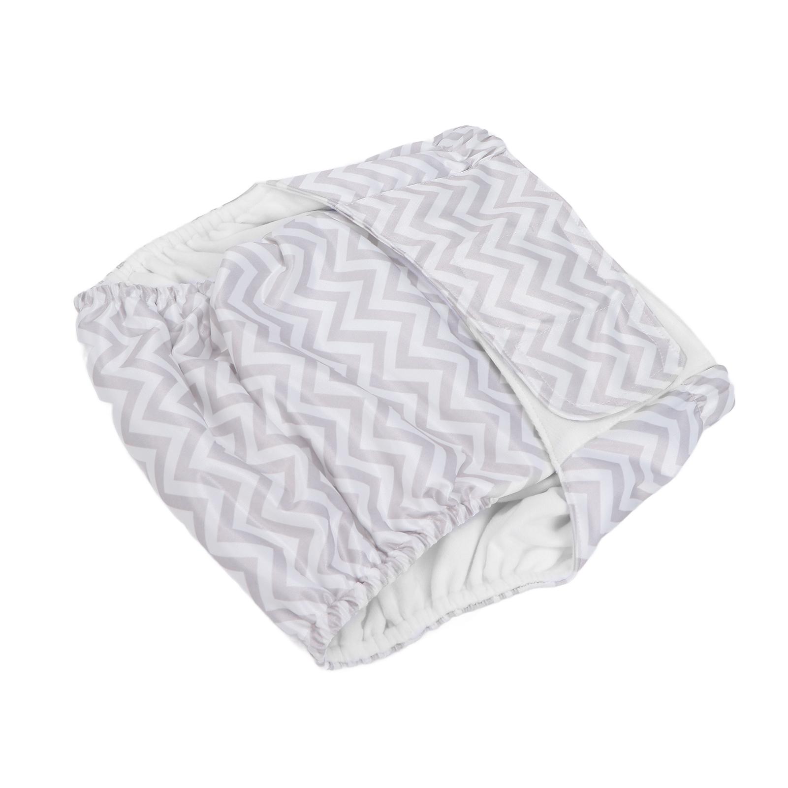 

Тканинні підгузки для дорослих, які можна прати Багаторазові підгузники для дорослих із гачком і петлею для людей похилого віку при нетриманні сечі