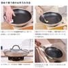 EvoFar 24cm Stainless Steel Hybrid Non-Stick Frying Pan, PFOA-Free, Induction and Gas Stove Compatible