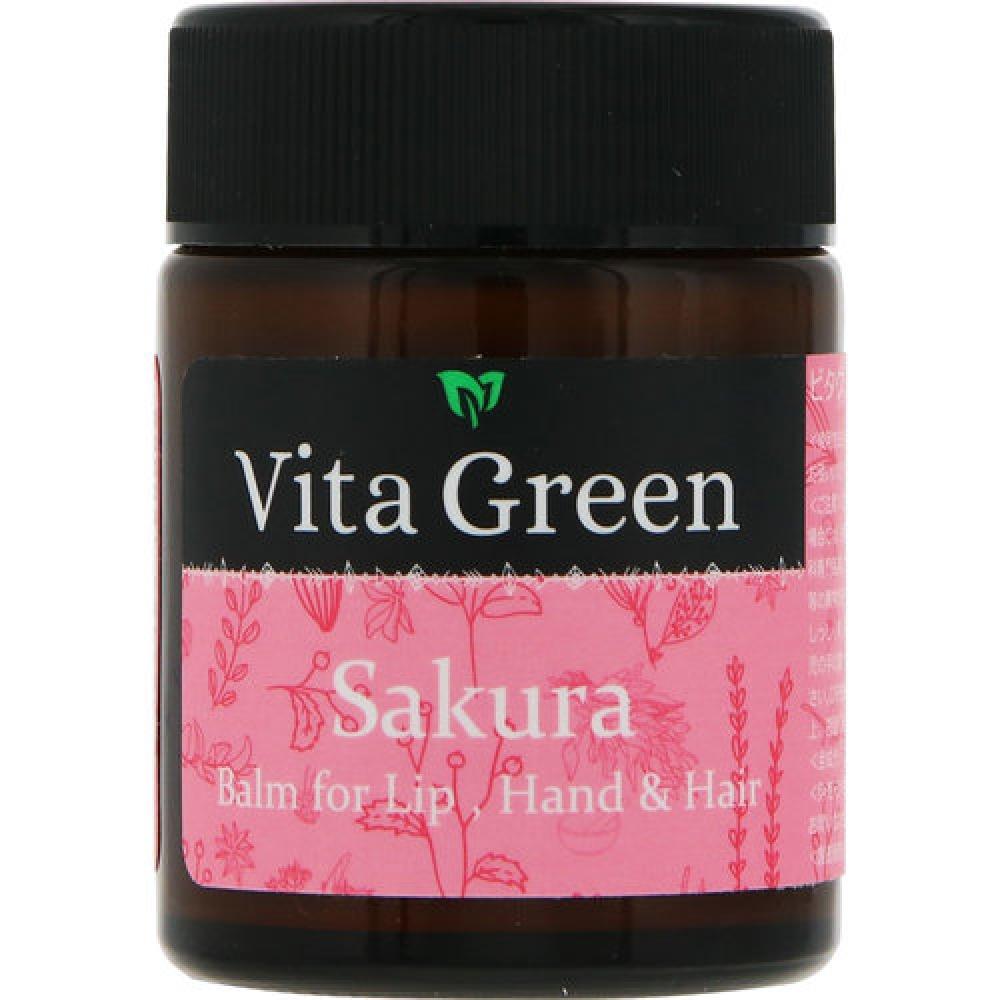 

Vita Green Бальзам для волос Vita Green Lip Lip [Сакура] 46г