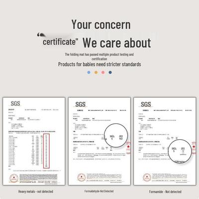 XPE Foldable Thick Baby Crawling Mat for Home and Living Room